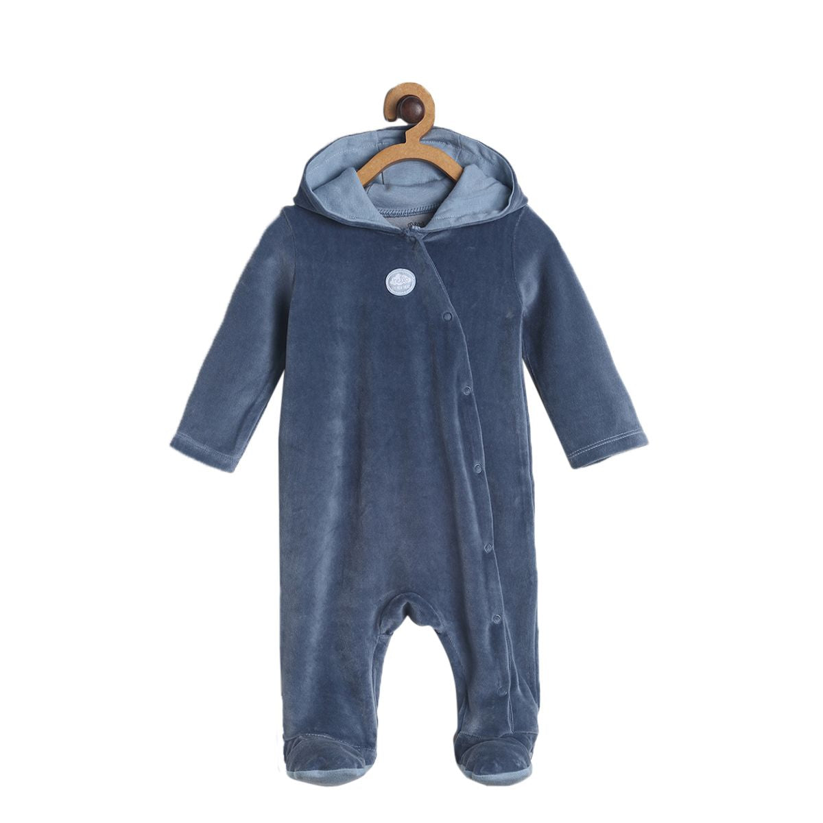Pack of 1 sleep suit - blue for New Born