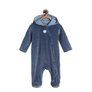 Pack of 1 sleep suit - blue for New Born