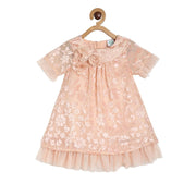 Girls Beige Pack Of 1 Dress