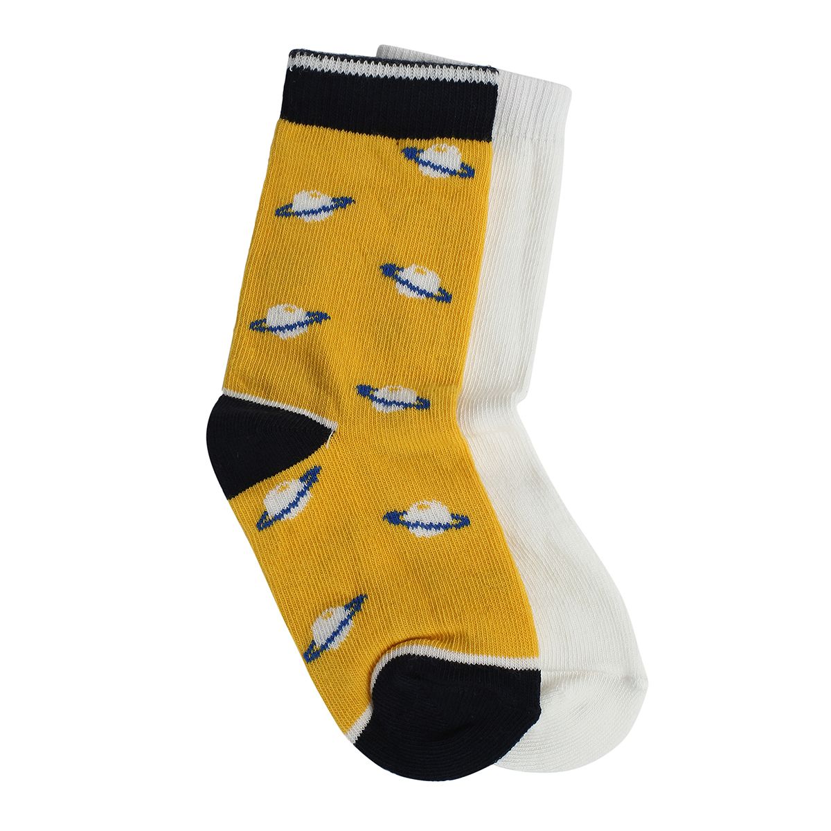 Boys Yellow/White Socks