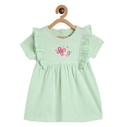 Girls Green Pack Of 1 Dress