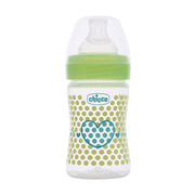 WellBeing Bi-Pack Feeding Bottle (150ml Slow) ( Green)