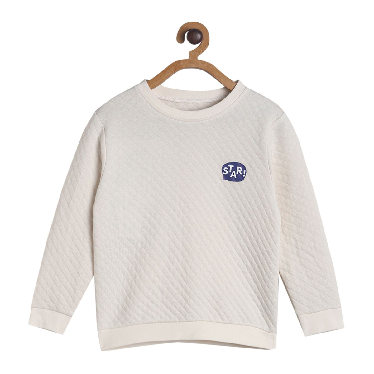 Pack of 1 sweatshirt - white for 3-6 Months