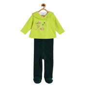 Girls Green Pack Of 1 Jacket