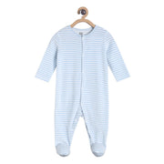 Pack of 1 sleep suit - blue for New Born