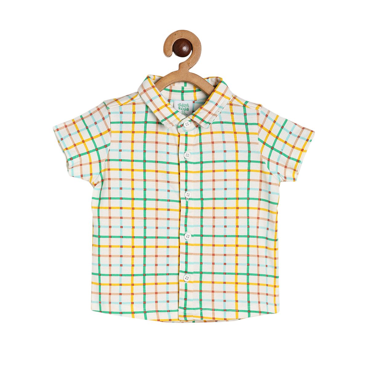 Boys Marshmallow Pack Of 1 Shirt
