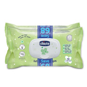 Chicco Soft Cleansing Wipes With Flap Cover - 72 Wipes