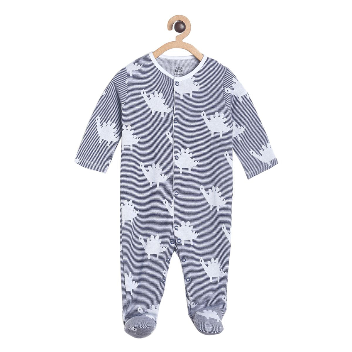 Pack of 1 sleep suit - navy for New Born