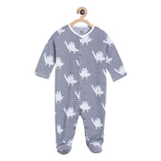 Pack of 1 sleep suit - navy for New Born