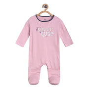 Pack of 1 sleepsuit - pink for New Born