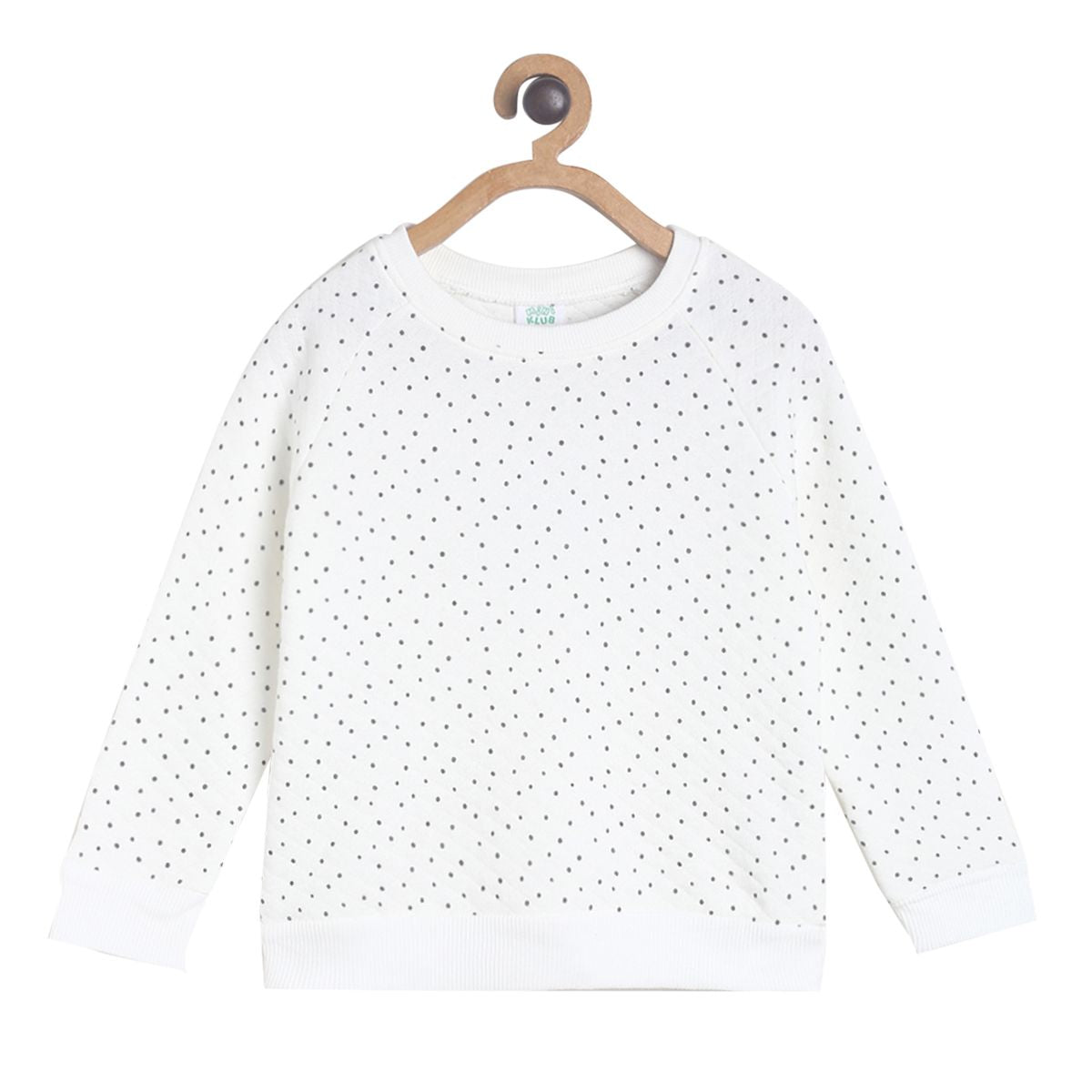 Pack of 1 sweatshirt - white for 3-6 Months