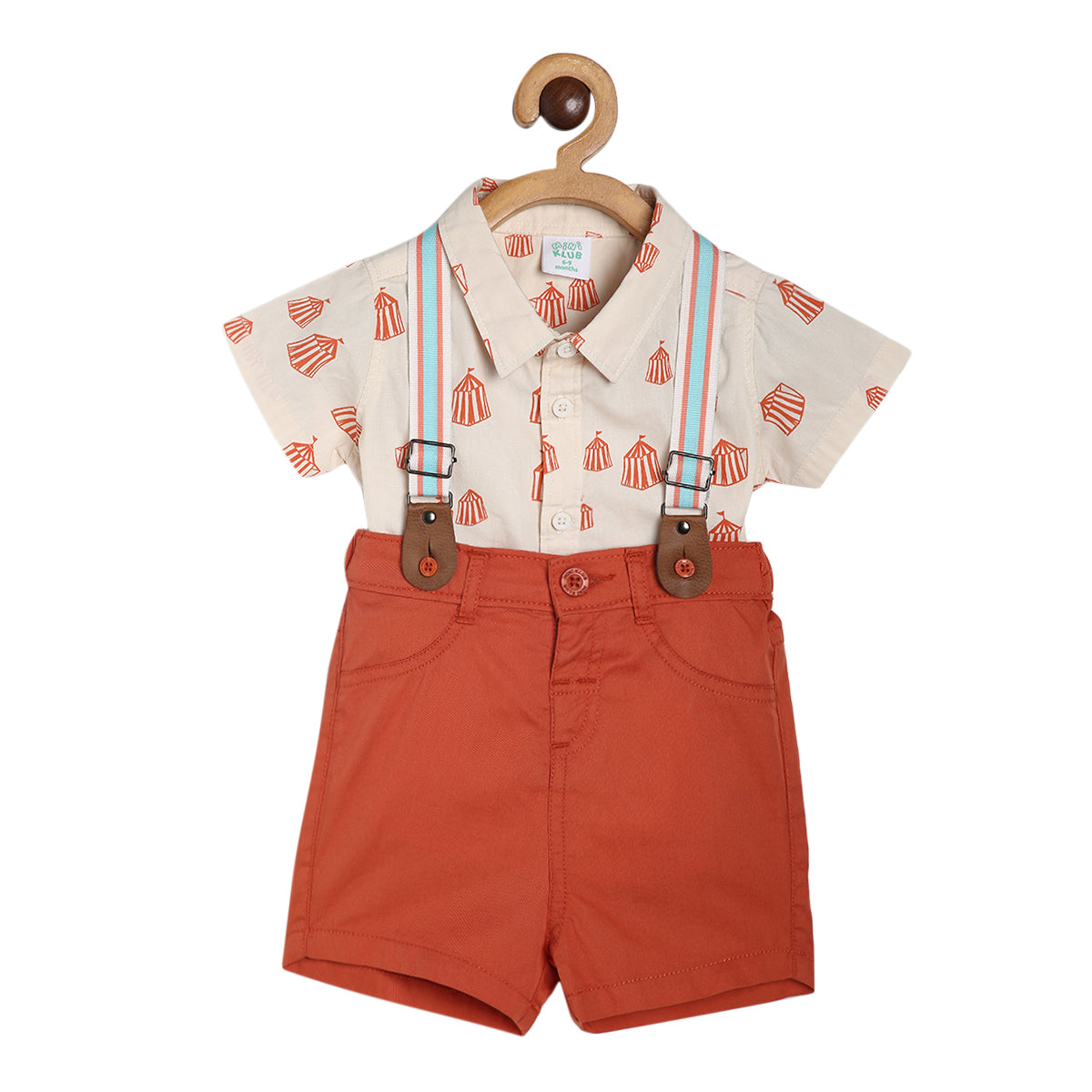 Boys Multicolor Pack Of 3 Coordinate Set