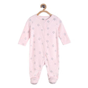 Pack of 1 sleep suit - pink for New Born