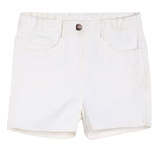 Girls White Pack Of 1 Shorts