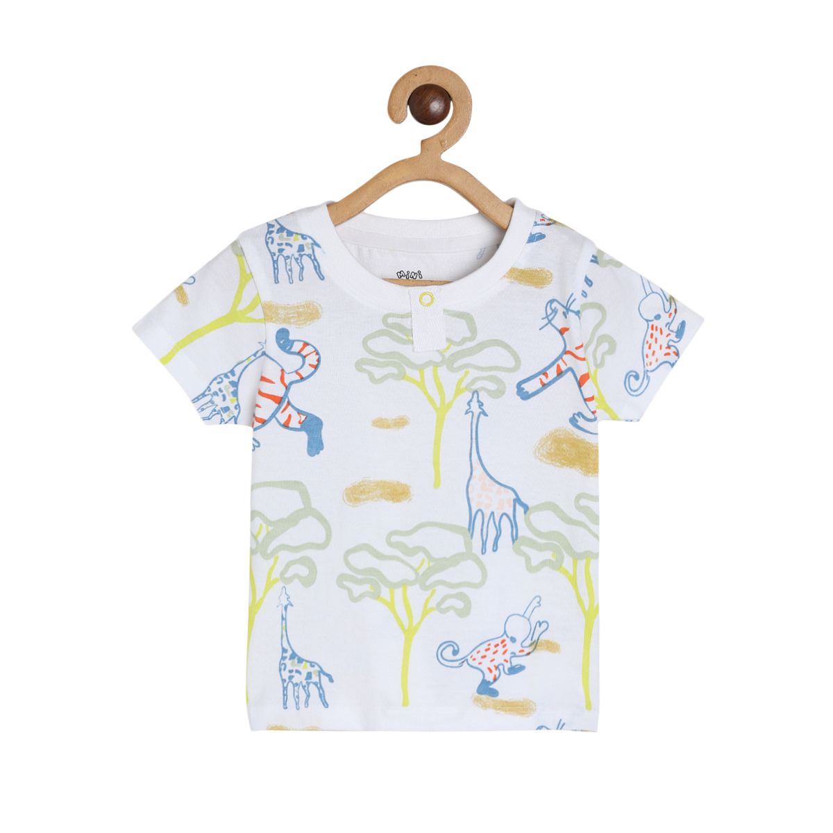 Boys White Pack Of 1 T-Shirt