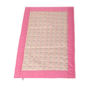 Girls Pink Floral Print Mat