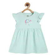 Girls Green Pack Of 1 Dress