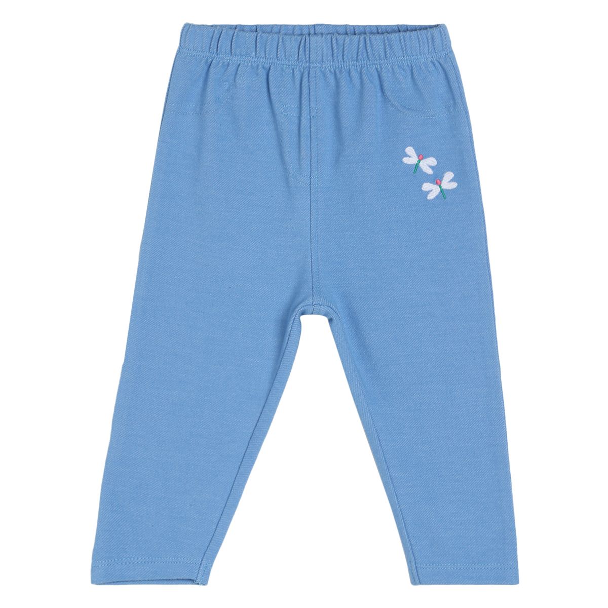 Girls Blue Pack Of 1 Jegging