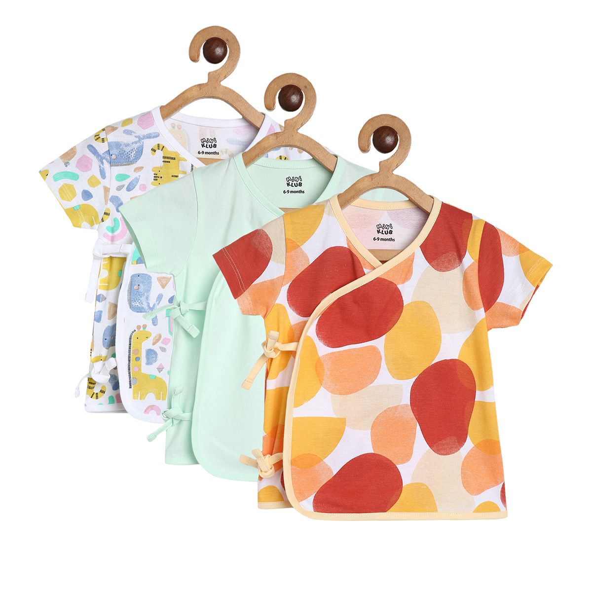 Baby Boys Printed Front Open Vest Pack of 2, Multicolour