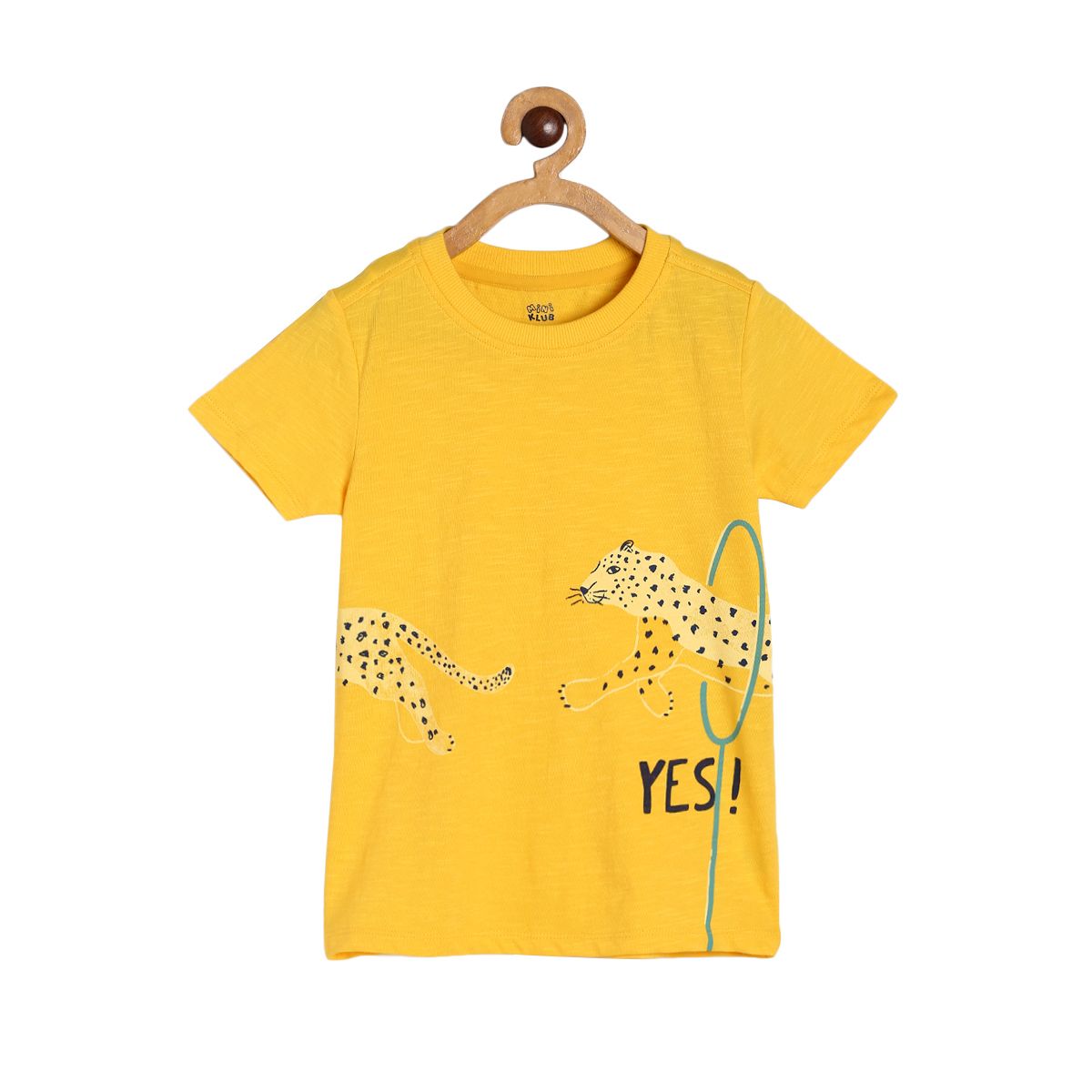 Boys Yellow Pack Of 1 T-Shirt
