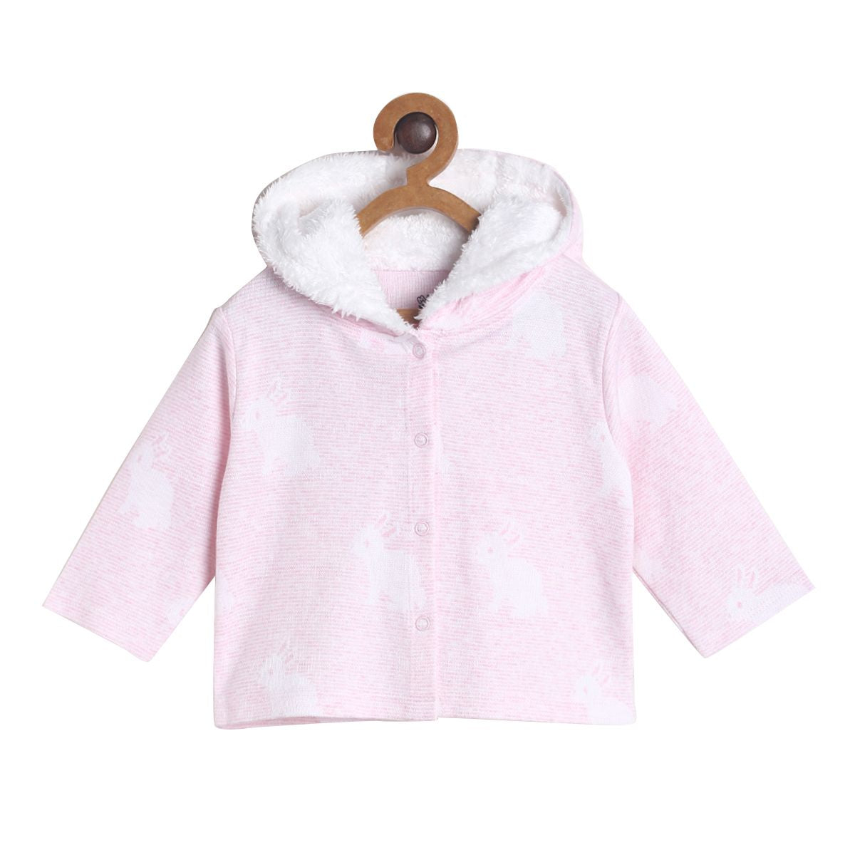 Pack of 1 knit jacket - pink for 0-3 Months