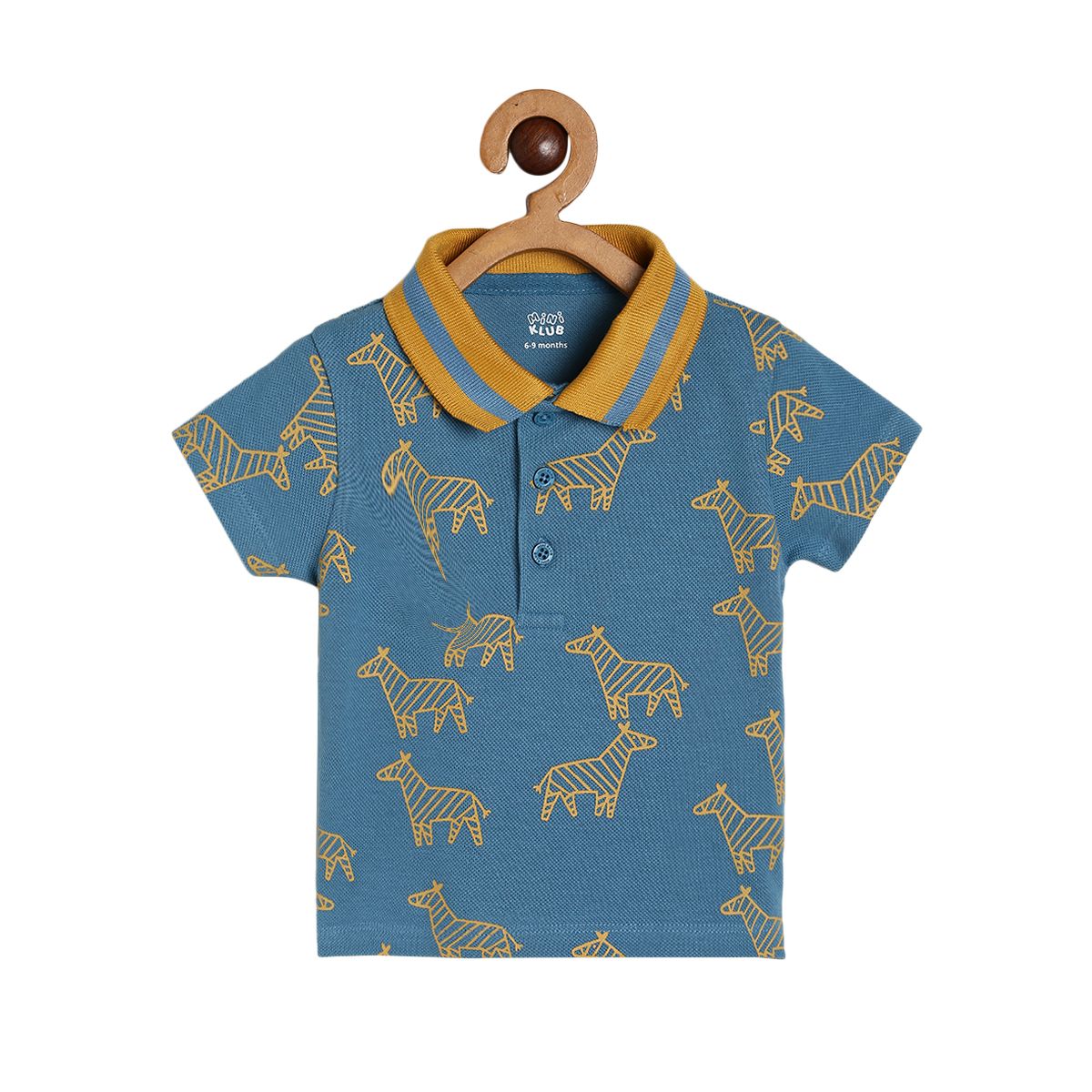 Boys Blue Pack Of 1 Polo