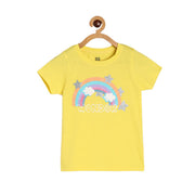Girls Yellow Pack Of 1 Knit Top