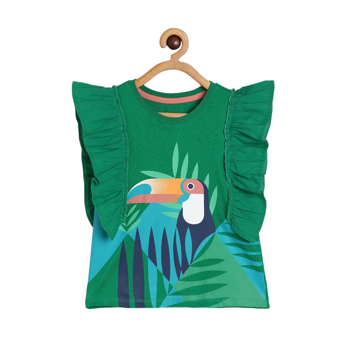 Girls Green Pack Of 1 Knit Top