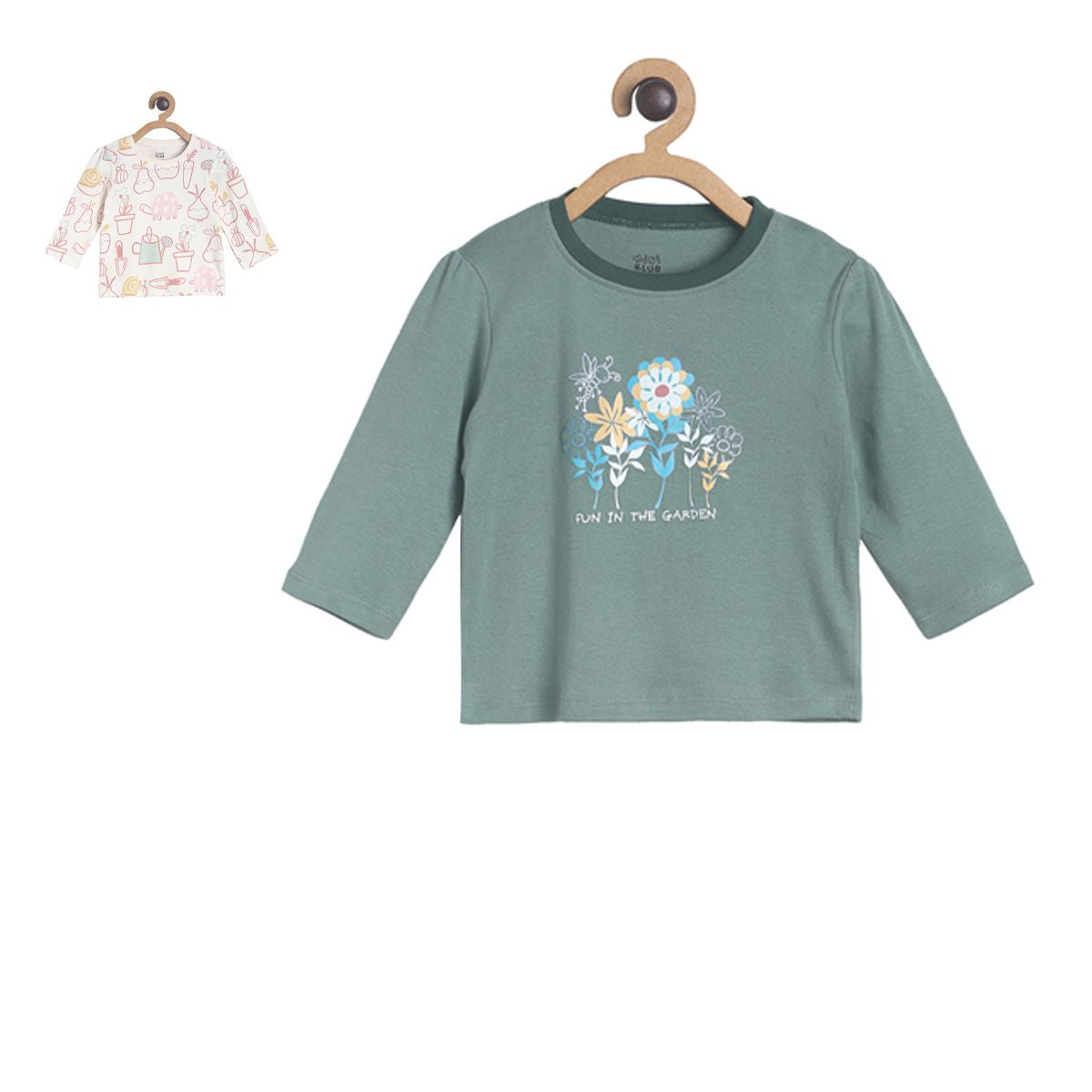 Pack of 2 knit top - grey for 0-3 Months