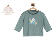 Pack of 2 knit top - grey for 0-3 Months