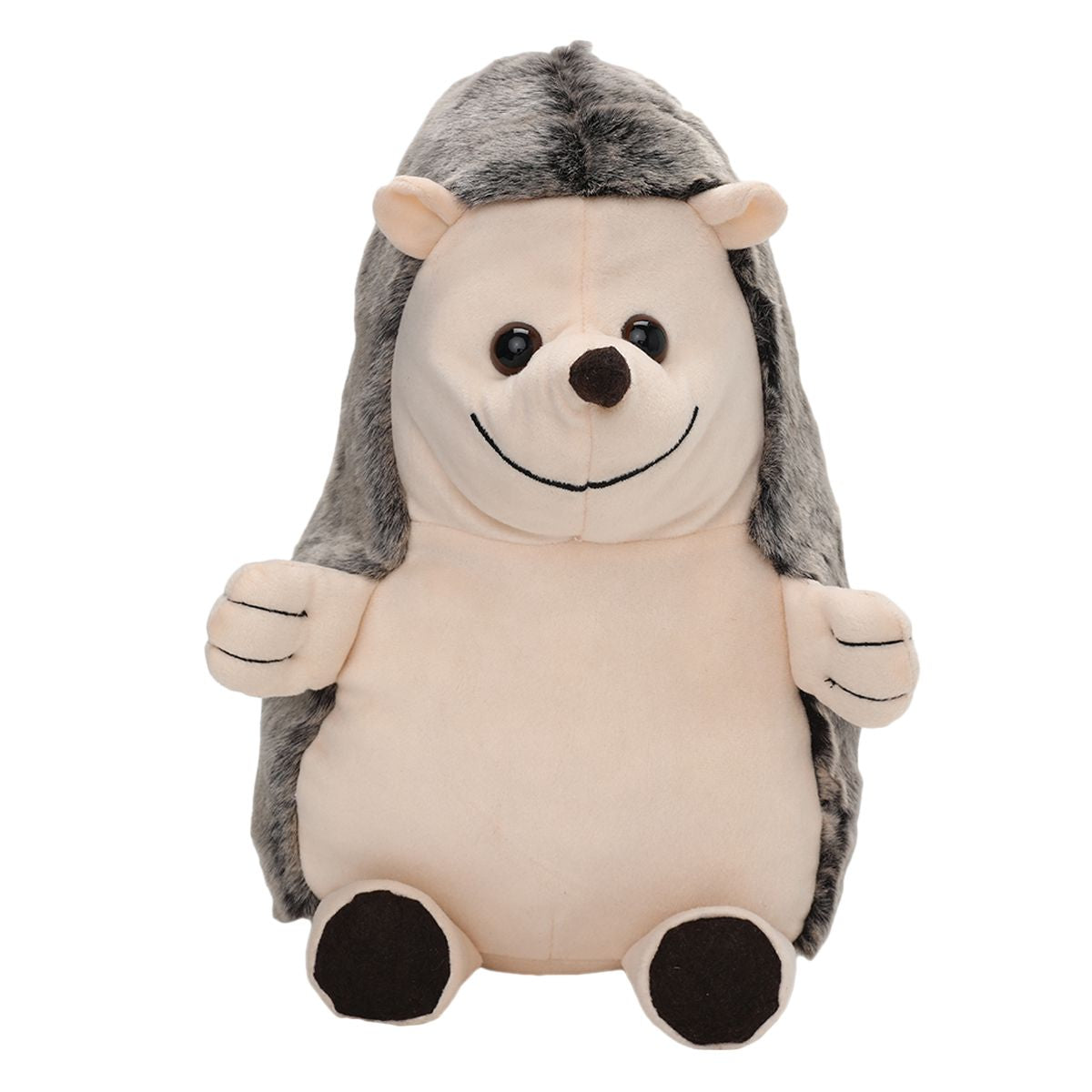 Baby Unisex Hedgehog Soft Toy, Beige and Grey