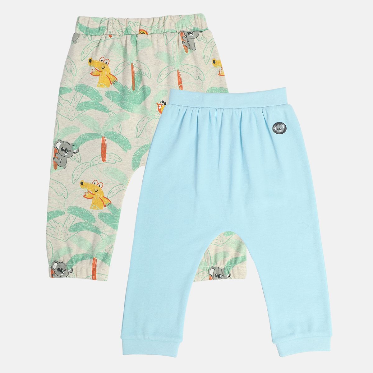 Boys Multi Allarround Elastic Full Length Knit Bottom