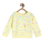 Pack of 1 knit sweat shirt - yellow for 3-6 Months