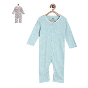 Pack of 2 romper - sky blue for New Born