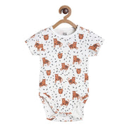 Boys Brown Pack Of 1 Body Suit