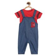 Boys Multi Dungaree Set