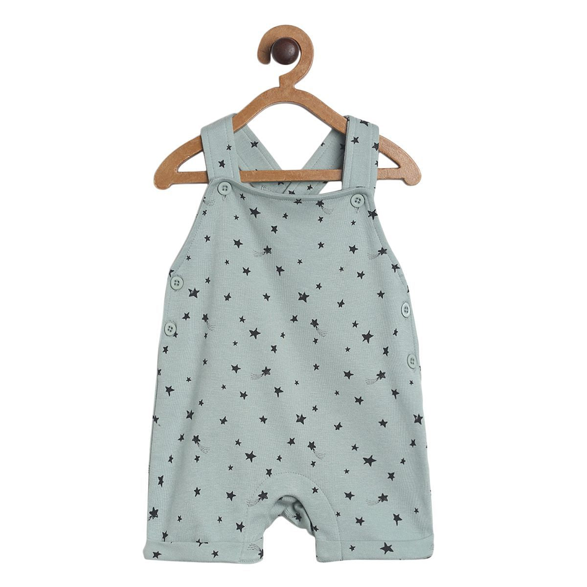 Boys Marshmallow Pack Of 2 Dungaree Set