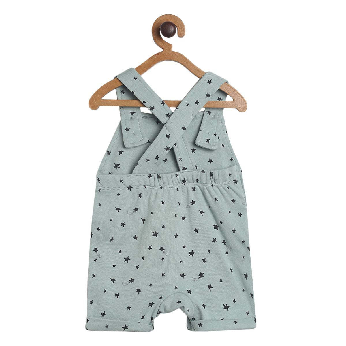Boys Marshmallow Pack Of 2 Dungaree Set