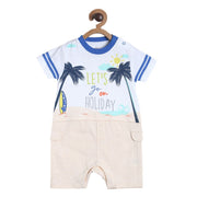 Boys Multicolor Pack Of 1 Romper
