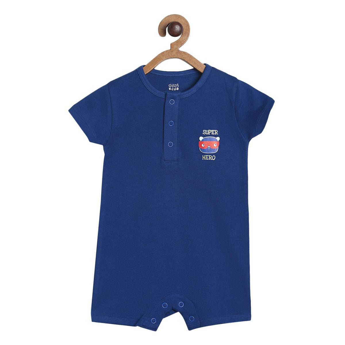 Boys Navy Pack Of 1 Romper