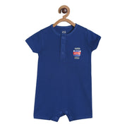 Boys Navy Pack Of 1 Romper