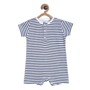 Boys Grey Pack Of 1 Romper