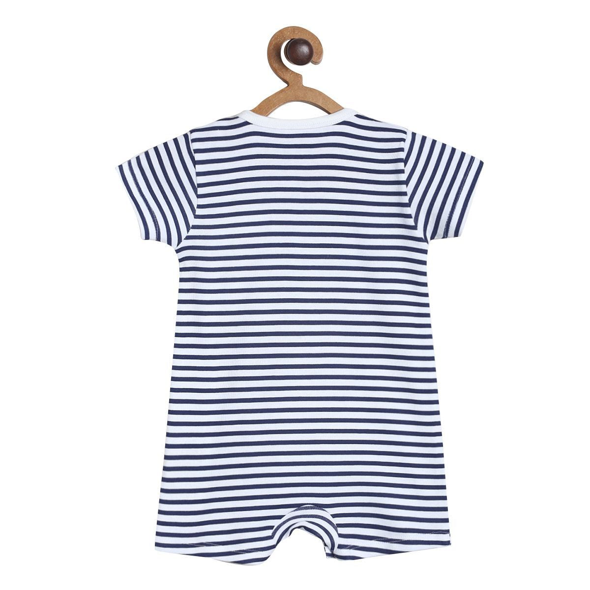 Boys Grey Pack Of 1 Romper