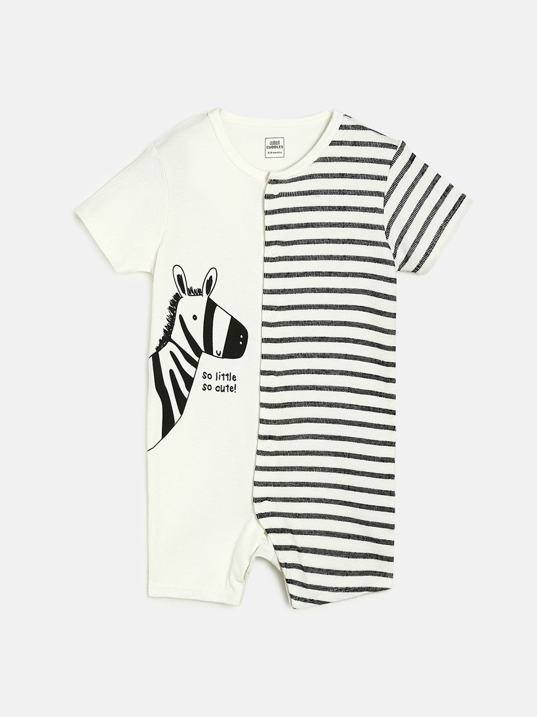 Boys White Rompers