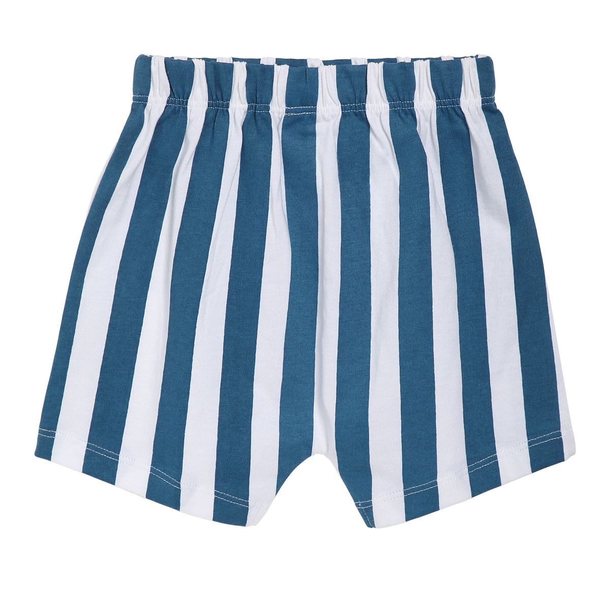 Boys White T-Shirt and Knit Bottom