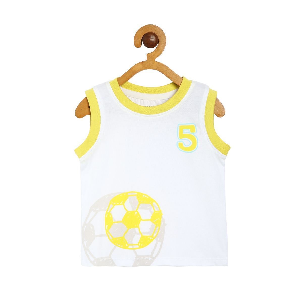 Boys Yellow T-Shirt And Bottom