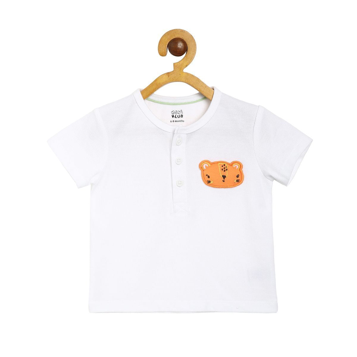 Boys White T-Shirt and Knit Bottom