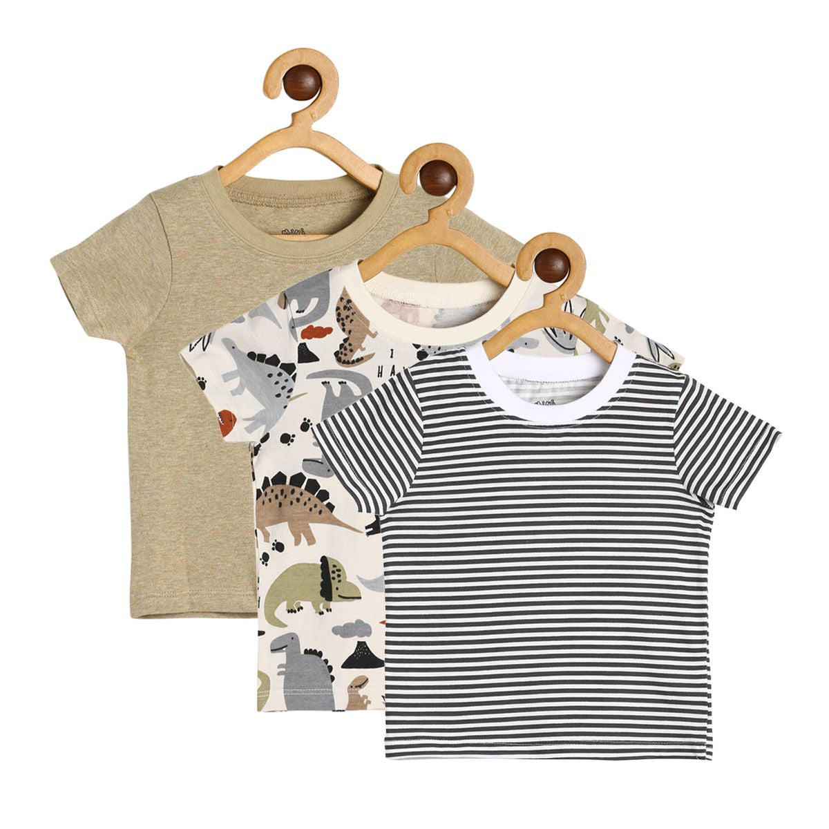 Boys Green Pack Of 2 T-Shirt And Bottom