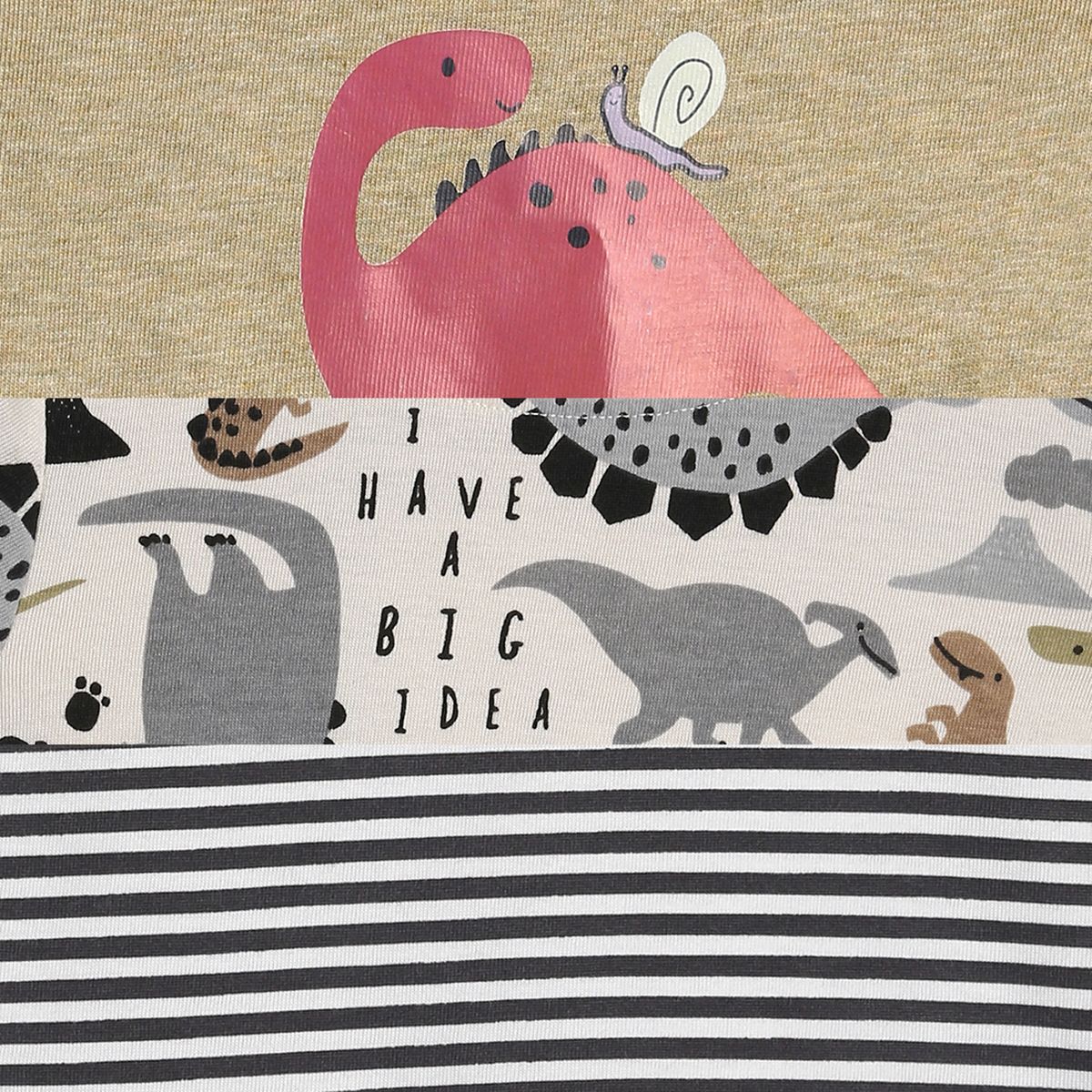 Boys Green Pack Of 2 T-Shirt And Bottom