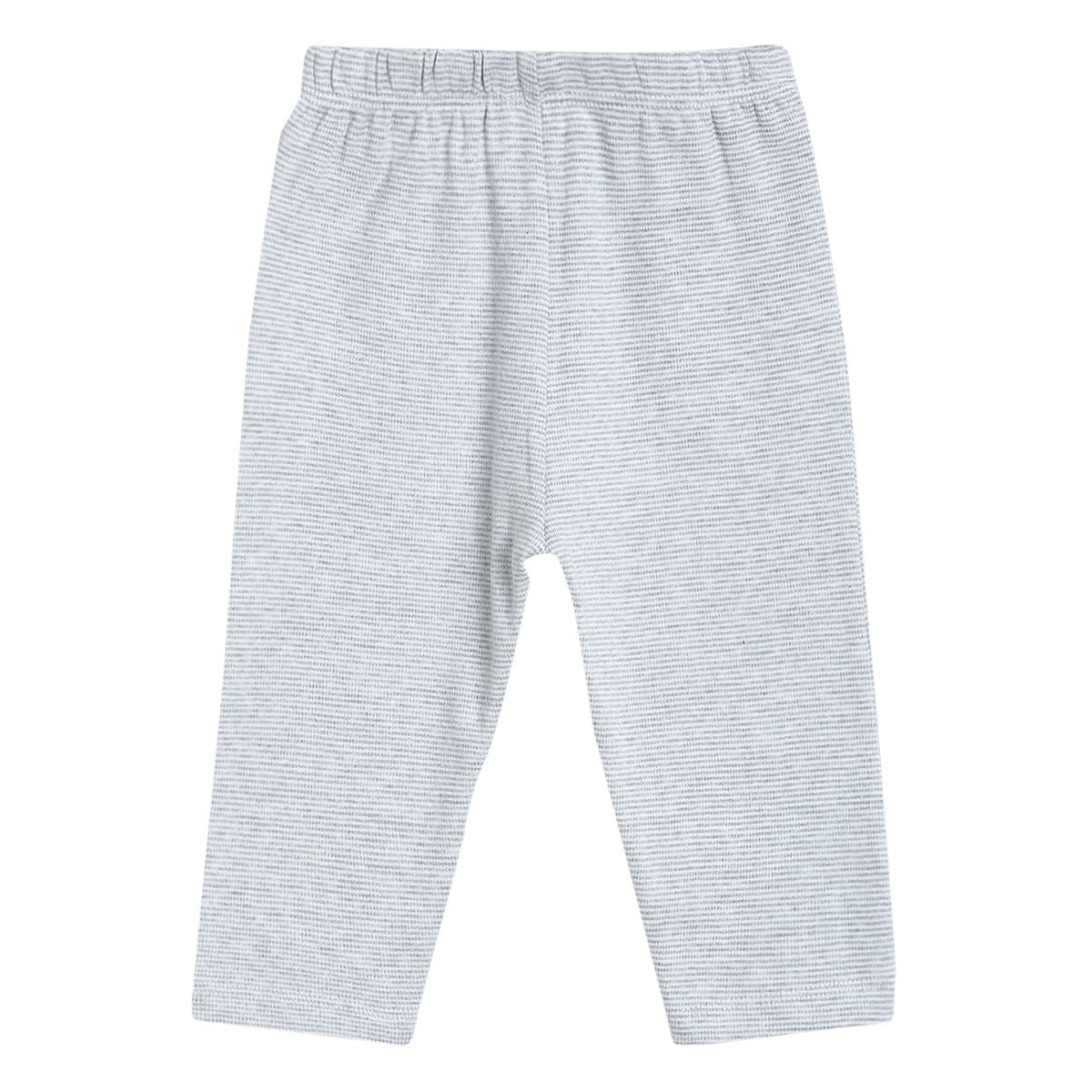 Boys Grey Pack Of 2 T-Shirt And Bottom